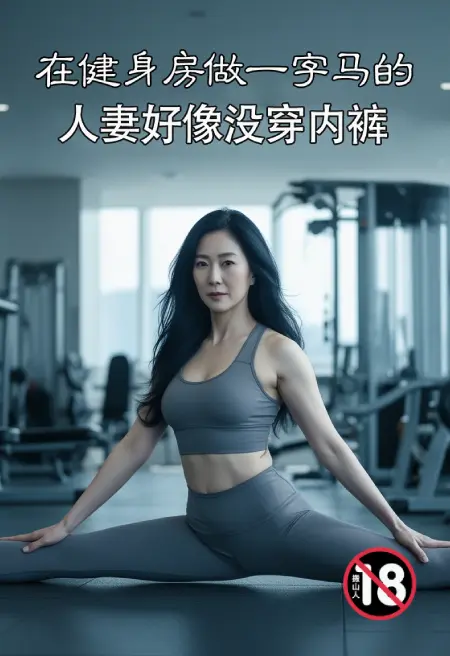 在健身房做一字马的人妻好像没穿内裤